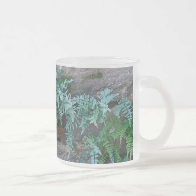 Taza De Cristal Esmerilado Ferrocarriles de Filadelfia (Derecha)