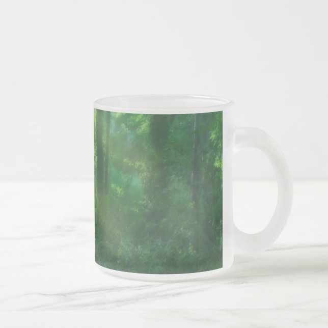 Taza De Cristal Esmerilado Fertilidad Mug (Derecha)