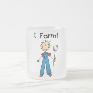 Taza De Cristal Esmerilado Figura camisetas y regalos del palillo del