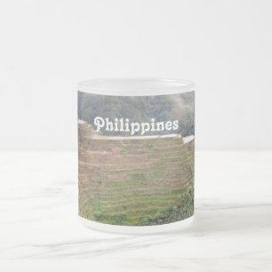 Taza De Cristal Esmerilado Filipinas