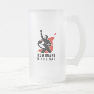 Taza De Cristal Esmerilado FITHY 16oz Victoria (zurdo)