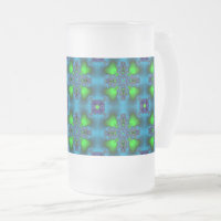 Flores artdeco en estilo retro