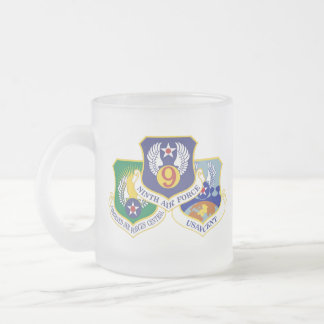 Taza De Cristal Esmerilado FLUIDO A47 Frosted Mug, tazón de café de dos tonos