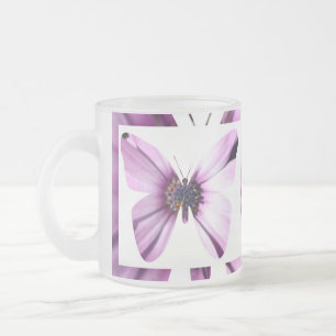 Taza De Cristal Esmerilado Flutterby Energy