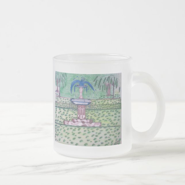 Taza De Cristal Esmerilado Forsyth Park-mug (Derecha)