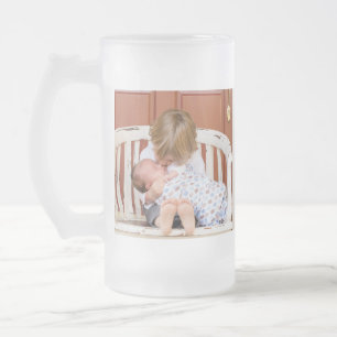 Taza De Cristal Esmerilado Foto personalizado personalizada