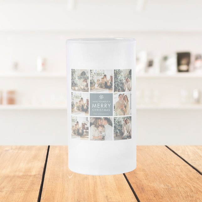 Taza De Cristal Esmerilado Fotos de varias vacaciones | Feliz Navidad | Regal (Subido por el creador)