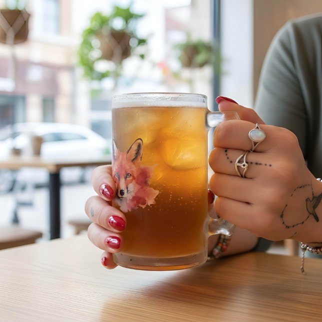 Taza De Cristal Esmerilado Fox Mug (Subido por el creador)