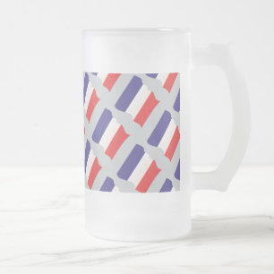 Taza De Cristal Esmerilado Frankreich Francia Francia Francia Tasse