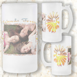 Taza De Cristal Esmerilado Friends Forever 2295