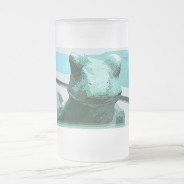 Taza De Cristal Esmerilado FROG Mug (Centro)