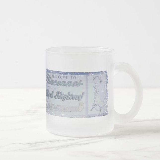 Taza De Cristal Esmerilado Frontera apenada Stein - modificado para (Derecha)