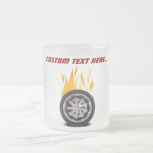Taza De Cristal Esmerilado Fuego, Aleación