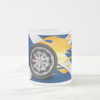 Taza De Cristal Esmerilado Fuego, Alloy Scotland
