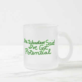 Taza De Cristal Esmerilado Funny T-shirts Gifts de encargado Said