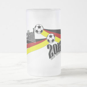 Taza De Cristal Esmerilado fútbol alemán
