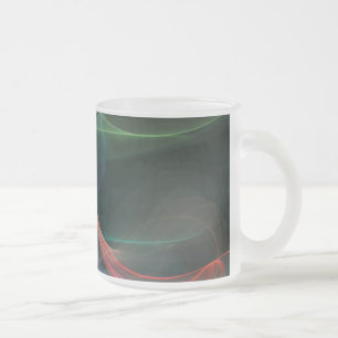 Taza De Cristal Esmerilado Futurista