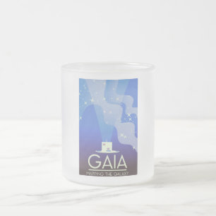 Taza De Cristal Esmerilado GAIA Cartografiando el Universo