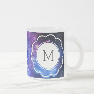 Taza De Cristal Esmerilado Galaxia inicial