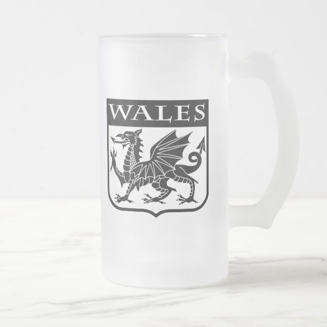 Taza De Cristal Esmerilado Gales (Derecha)