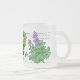 Taza De Cristal Esmerilado Gardener's teatime mug