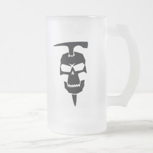 Taza De Cristal Esmerilado Geólogo del pirata