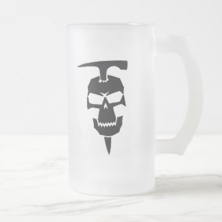 Taza De Cristal Esmerilado Geólogo del pirata