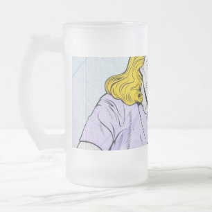 Taza De Cristal Esmerilado gesto de amor zombi