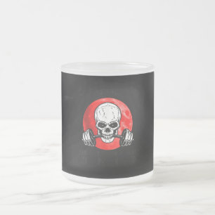 Taza De Cristal Esmerilado Gimnasio del anciano respeta a sus mayores Club de