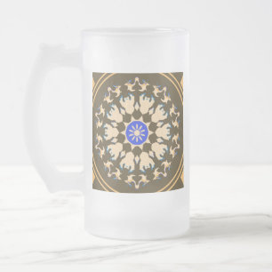 Taza De Cristal Esmerilado Giro