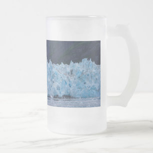 Taza De Cristal Esmerilado Glaciar al Príncipe William Sound Alaska Frosted G