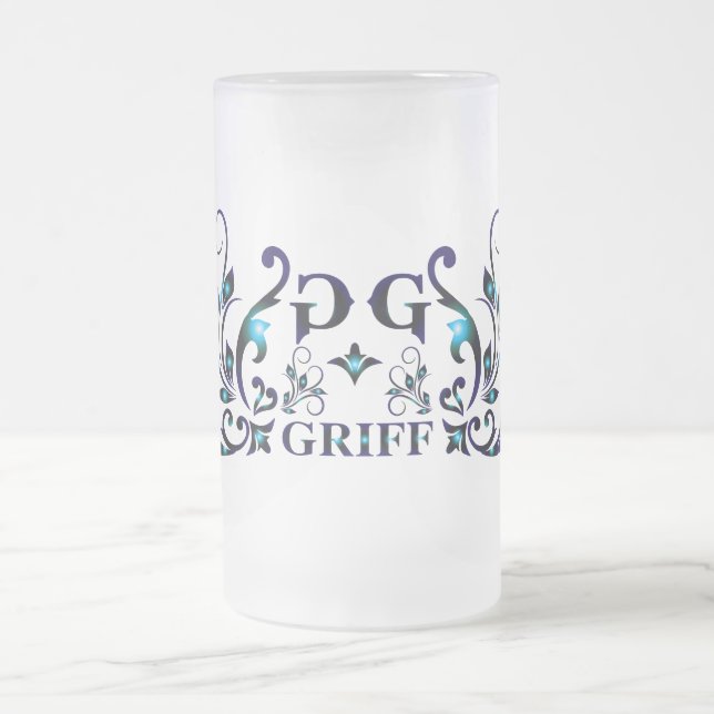 Taza De Cristal Esmerilado Glass de Cerveza GRIFFIN (Centro)