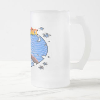 Taza De Cristal Esmerilado Golly McCry
