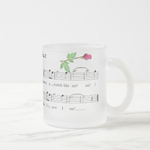 TAZA DE CRISTAL ESMERILADO GRACE-MUG QUE SORPRENDE