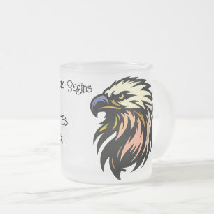 Taza De Cristal Esmerilado Gracioso Chiste de retiro No Más Celebración Del T