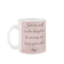 GRADIENT MOTIVATIONS CITA MUG DE CAFÉ