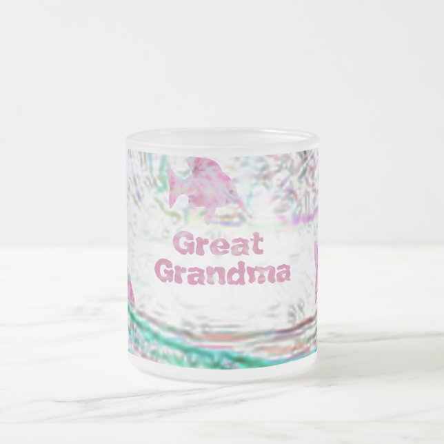 Taza De Cristal Esmerilado Gran Abuela (Centro)
