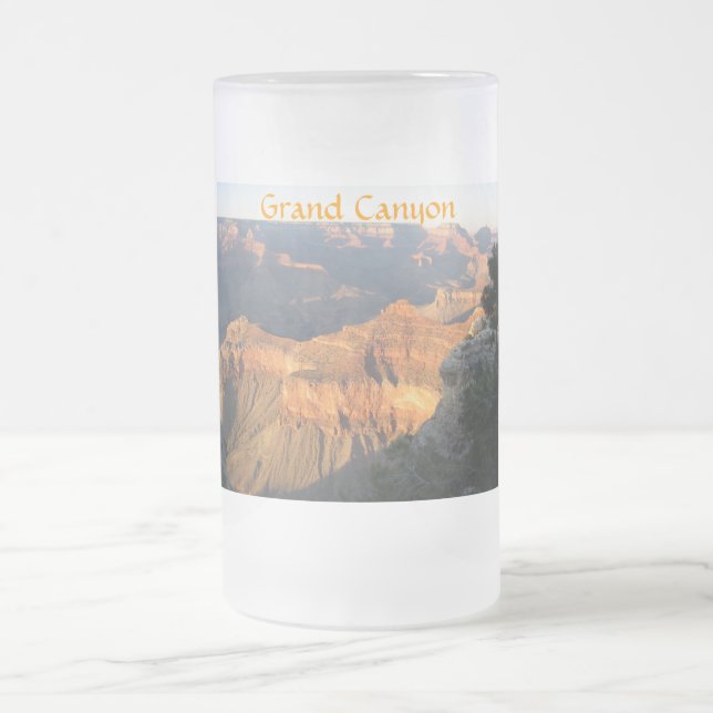 Taza De Cristal Esmerilado Gran Cañón (Centro)