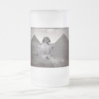 Gran Esfinge y las pirámides de Giza Necrópolis Eg