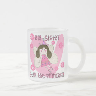 Taza De Cristal Esmerilado Gran Hermana aún la Princesa