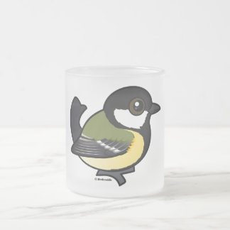 Taza De Cristal Esmerilado Gran tanque de Birdorable