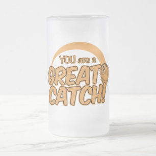 Taza De Cristal Esmerilado ¡GREAT! personalizado mug - elegir estilo y color