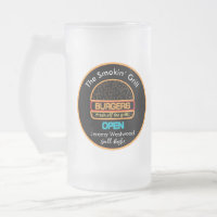Grill Master Grilling Glass Drinkware