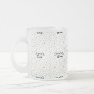 Taza De Cristal Esmerilado Ground Treats, por Natasha Us