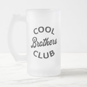Taza De Cristal Esmerilado Guay Brothers Club I