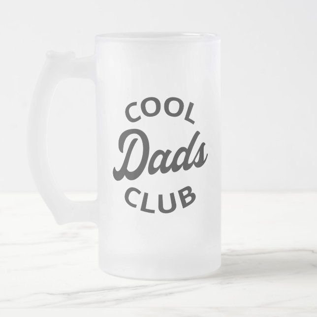 Taza De Cristal Esmerilado Guay Dads Club I (Izquierda)