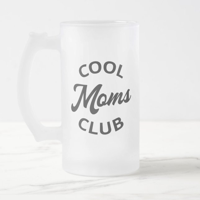 Taza De Cristal Esmerilado Guay Moms Club I (Izquierda)