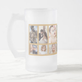 Taza De Cristal Esmerilado Guay White Gold Mejor foto del Día del Padre que n