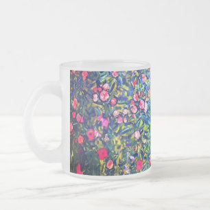 Taza De Cristal Esmerilado Gustav Klimt Italian Garden