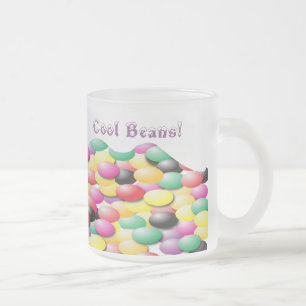 Taza De Cristal Esmerilado ¡Habas frescas!